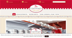 Desktop Screenshot of lopezaragon.com